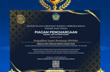 PN Rembang Raih Penghargaan Kinerja Terbaik Pelaksanaan Anggaran DIPA 03 Semester I Tahun 2025